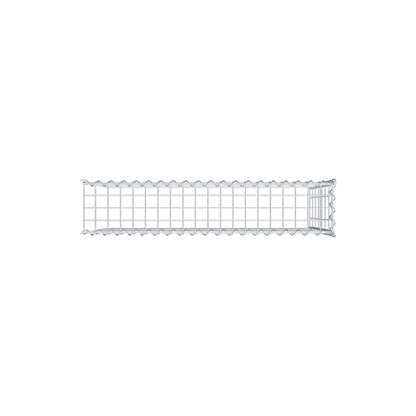 Gavión complementario tipo 4 100 cm x 70 cm x 20 cm (L x A x P), malla 5 cm x 10 cm, espiral