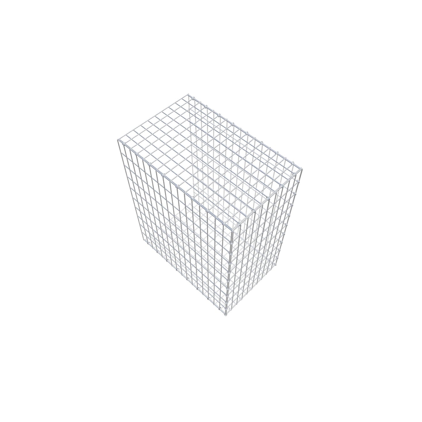 Fourche rapportée type 2 100 cm x 80 cm x 50 cm, mailles 5 cm x 10 cm, anneau en C