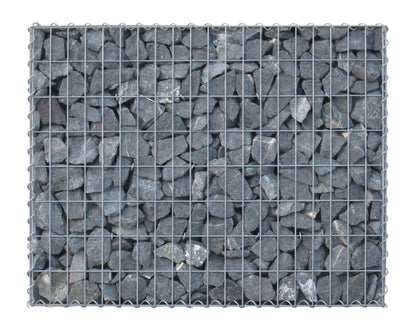 Gabbione 100 cm x 80 cm x 30 cm (L x H x P), maglia 5 cm x 10 cm, spirale