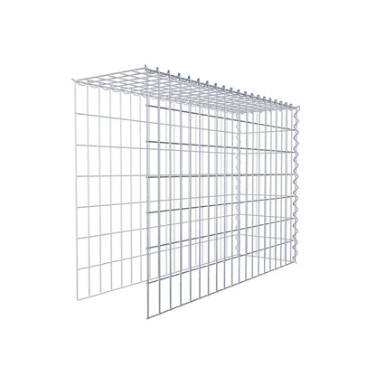 Påväxt gabion typ 4 100 cm x 70 cm x 30 cm (L x H x D), maskstorlek 5 cm x 10 cm, spiral