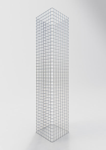 Colonna di gabbioni 42 x 42 cm MW 5 x 5 cm quadrato