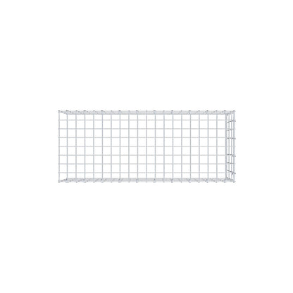 Gavión complementario de tipo 4 100 cm x 30 cm x 40 cm (L x A x P), malla 5 cm x 10 cm, anillo en C
