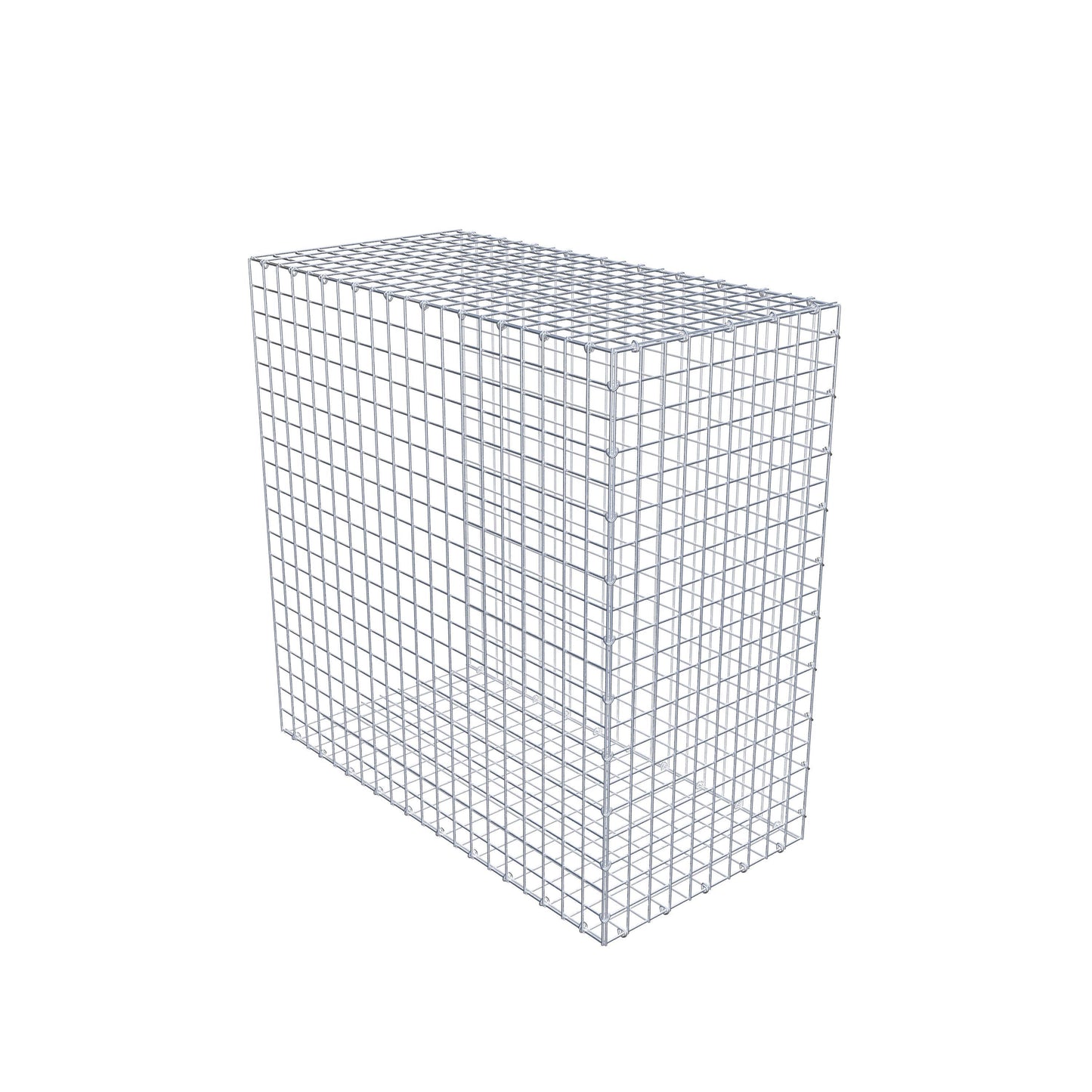 Gabião Tipo 2 100 cm x 100 cm x 50 cm (C x A x P), malhagem 5 cm x 5 cm, anel C