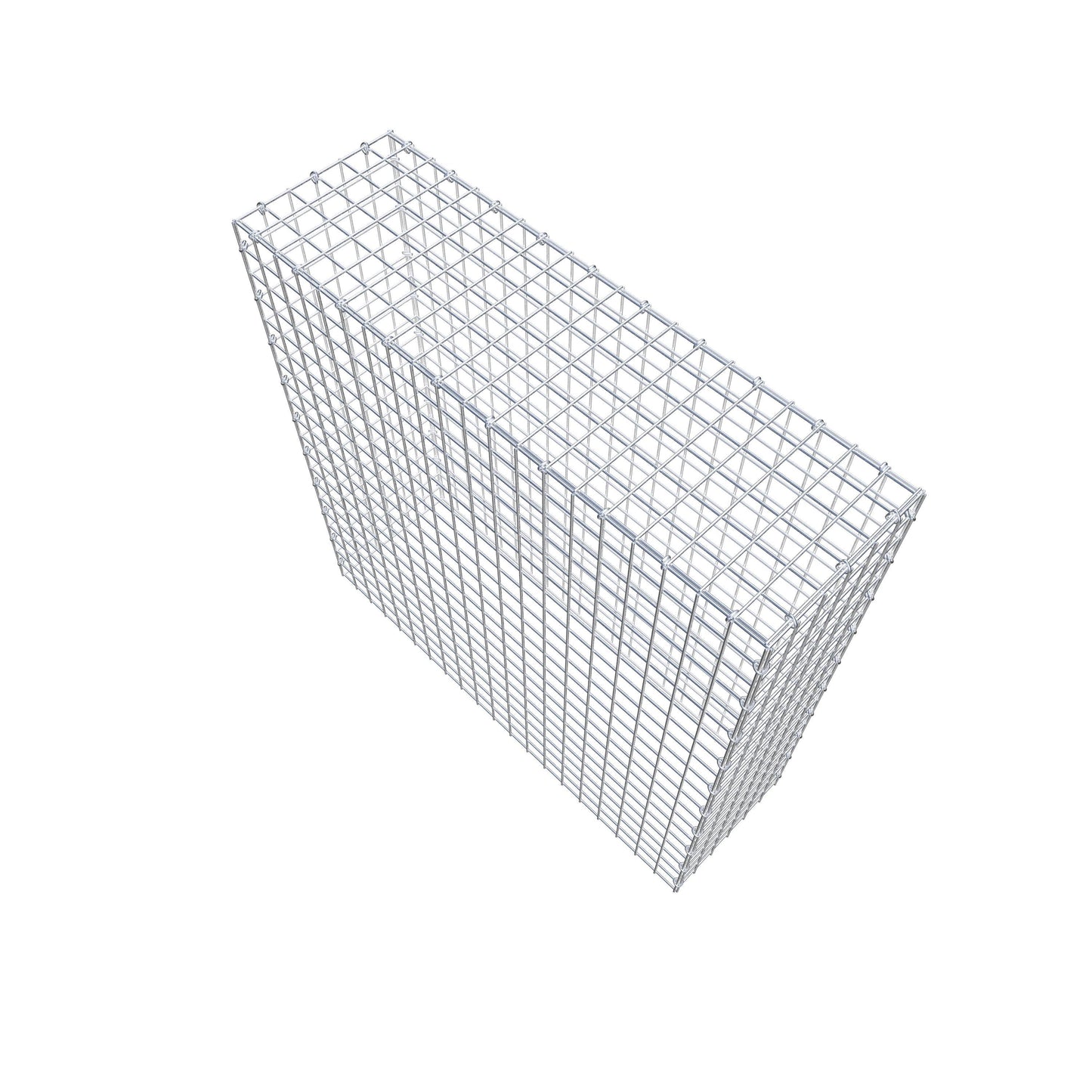 Gavión adicional tipo 3 100 cm x 100 cm x 30 cm (L x A x P), malla 5 cm x 5 cm, anillo en C