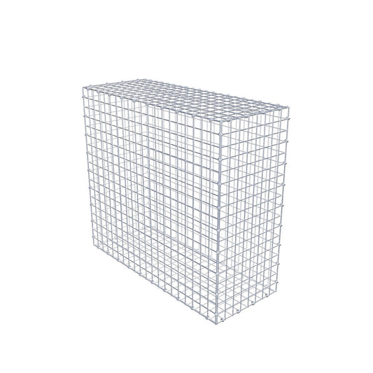 Gabion 100 cm x 90 cm x 40 cm (L x H x D), mesh size 5 x 5 cm, spiral ring