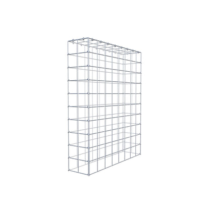 Gabião Tipo 3 100 cm x 80 cm x 20 cm (C x A x P), malhagem 10 cm x 10 cm, anel C
