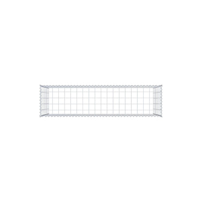 Anbaugabione Typ 3 200 cm x 100 cm x 50 cm (L x H x T), Maschenweite 10 cm x 10 cm, Spirale