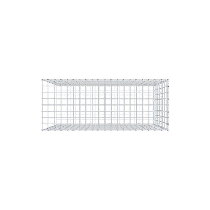 Pila adicional tipo 2 100 cm x 90 cm x 40 cm, malla 5 cm x 10 cm, anillo en C