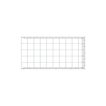 Extra gabion typ 4 100 cm x 30 cm x 50 cm (L x H x D), maskstorlek 10 cm x 10 cm, C-ring