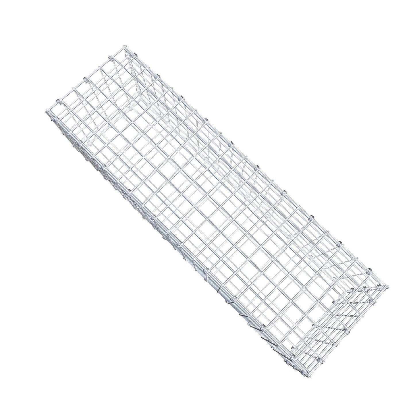 Gabion 100 cm x 30 cm x 30 cm (L x H x D), mesh size 5 x 5 cm, spiral ring