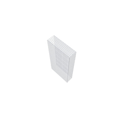 Fourche rapportée type 4 200 cm x 100 cm x 30 cm (L x H x P), mailles 5 cm x 5 cm, anneau C
