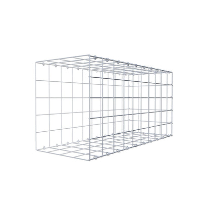 Gabião tipo 2 100 cm x 50 cm x 40 cm (C x A x P), malhagem 10 cm x 10 cm, anel C