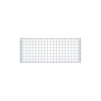 Gabion 100 cm x 20 cm x 40 cm (L x H x D), mesh size 5 cm x 5 cm, C-ring