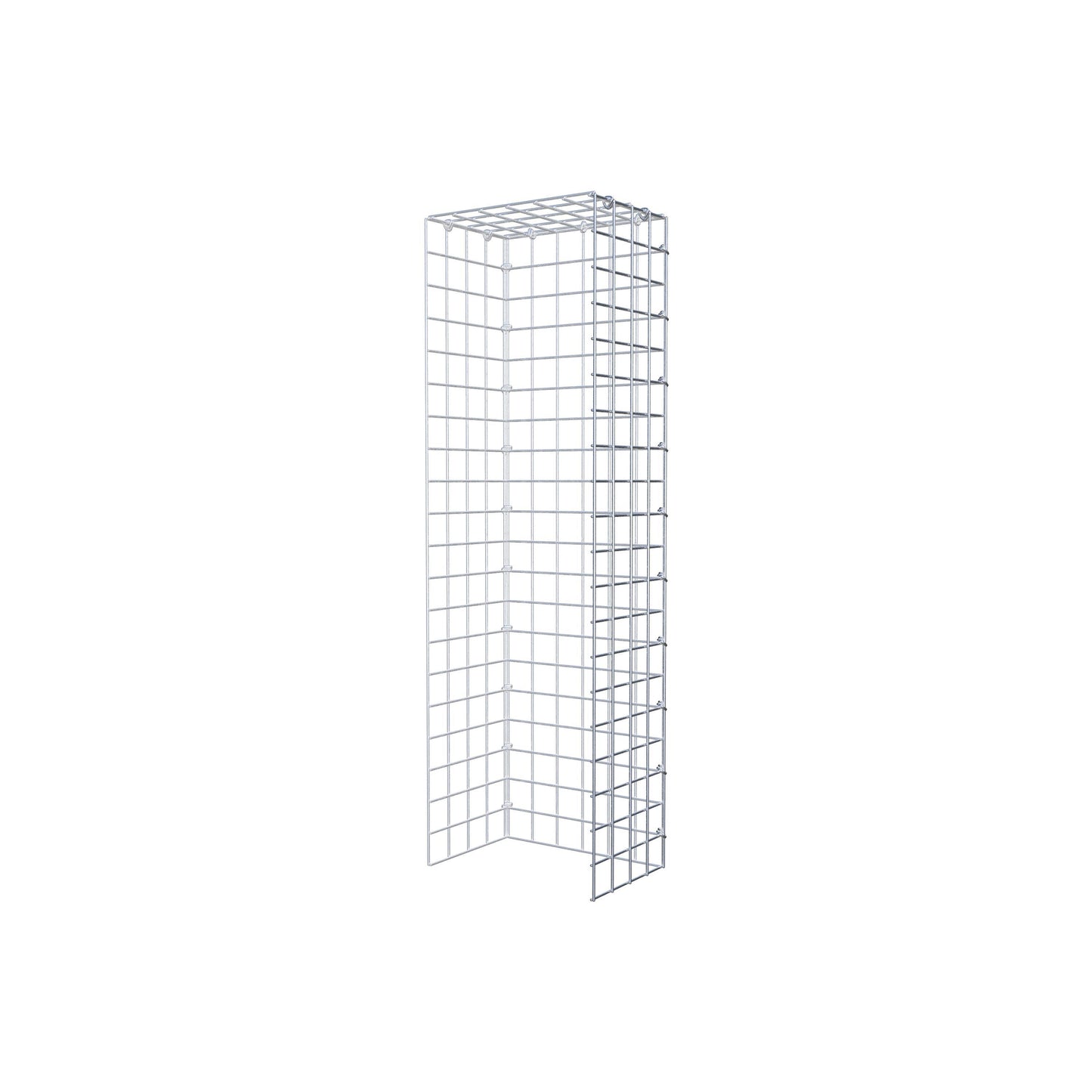 Fourche rapportée type 4 100 cm x 20 cm x 30 cm (L x H x P), mailles 5 cm x 5 cm, anneau C