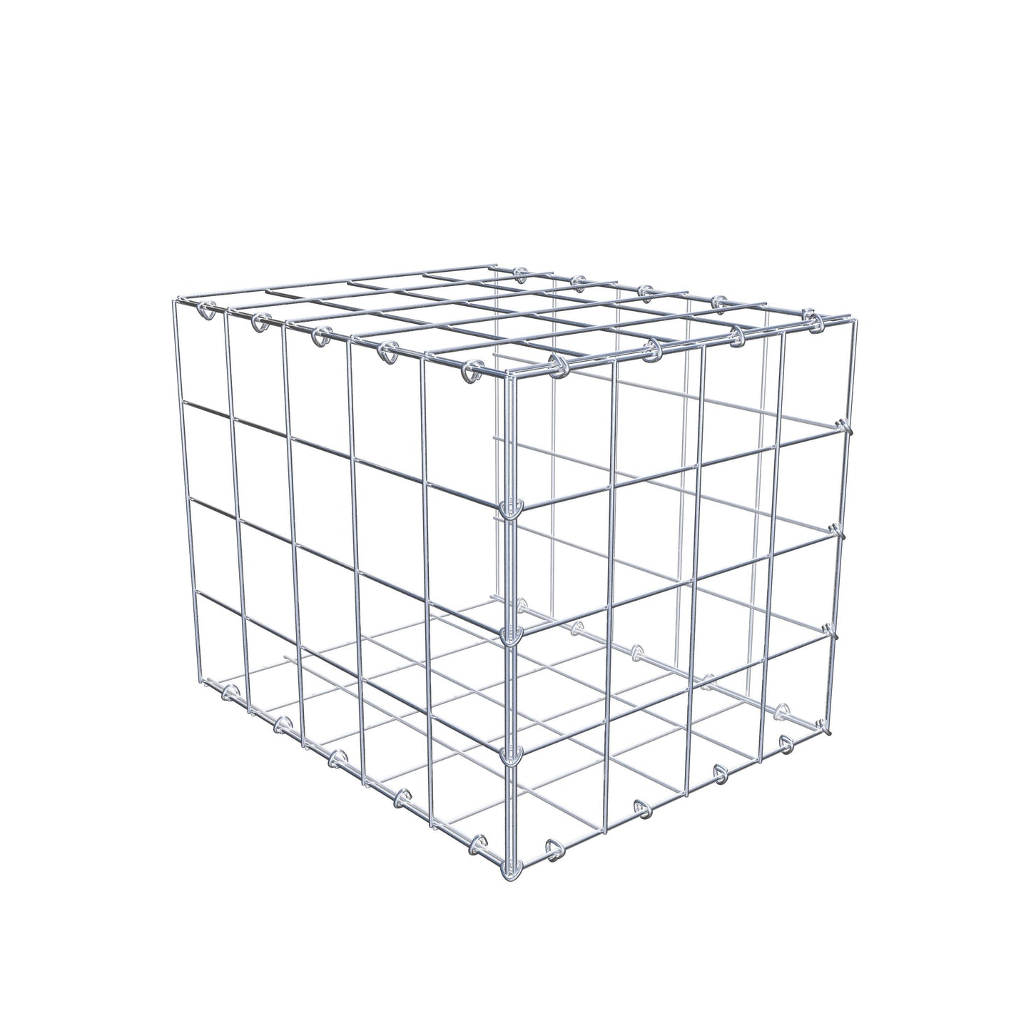 Pila adicional tipo 2 50 cm x 40 cm x 40 cm (L x A x P), malla 10 cm x 10 cm, anillo en C