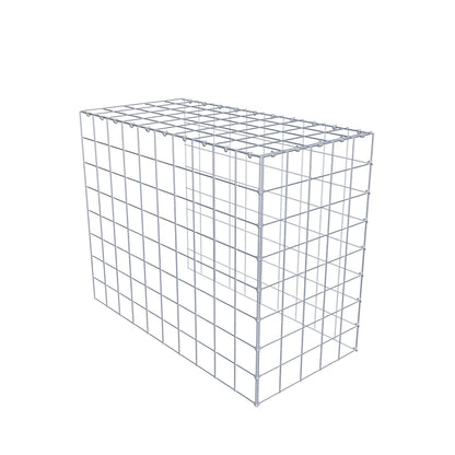 Gabião Tipo 4 100 cm x 80 cm x 50 cm (C x A x P), malhagem 10 cm x 10 cm, anel C