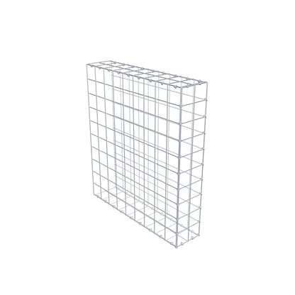Fourche rapportée type 2 100 cm x 90 cm x 20 cm (L x H x P), mailles 10 cm x 10 cm, anneau en C