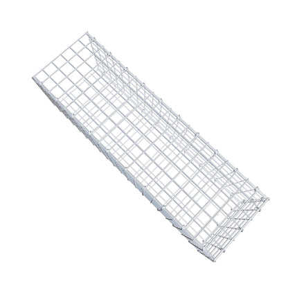 Monteret gabion type 2 100 cm x 30 cm x 30 cm (L x H x D), maskestørrelse 5 cm x 5 cm, C-ring