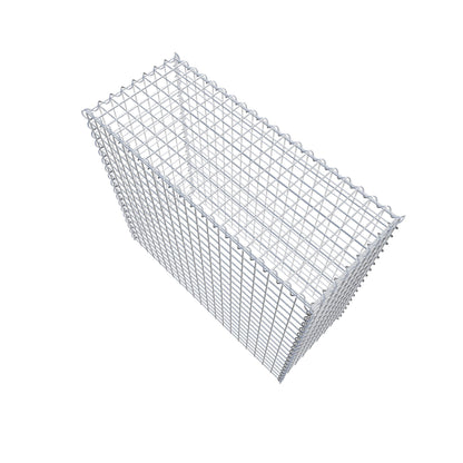 Anbaugabione Typ 3 100 cm x 90 cm x 40 cm (L x H x T), Maschenweite 5 cm x 5 cm, Spirale