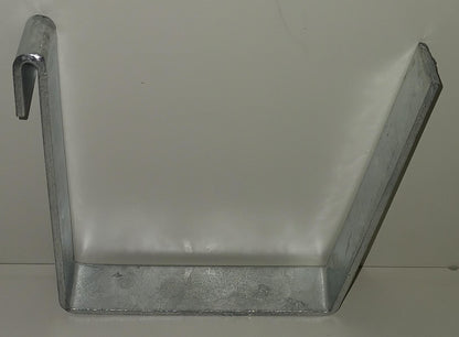 Suporte para caixa de flores galvanizado em um conjunto de 3 incluindo vaso de flores, para gabiões MW 5 x 10