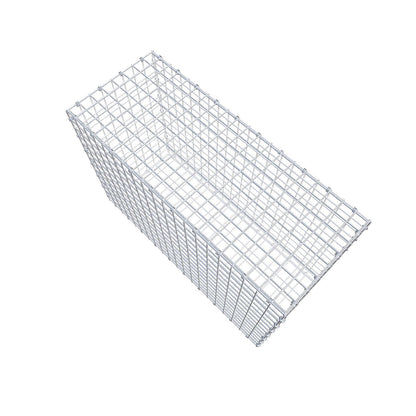 Gabion 100 cm x 70 cm x 40 cm (L x H x D), mesh size 5 x 5 cm, spiral ring