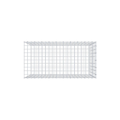 Pila adicional tipo 2 100 cm x 70 cm x 50 cm, malla 5 cm x 10 cm, anillo en C