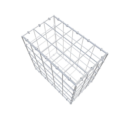 Gabião 50 cm x 50 cm x 30 cm (C x A x P), malhagem 10 cm x 10 cm, anel C