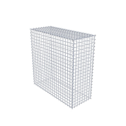 Gabion 100 cm x 100 cm x 40 cm (L x H x D), mesh size 5 cm x 5 cm, spiral