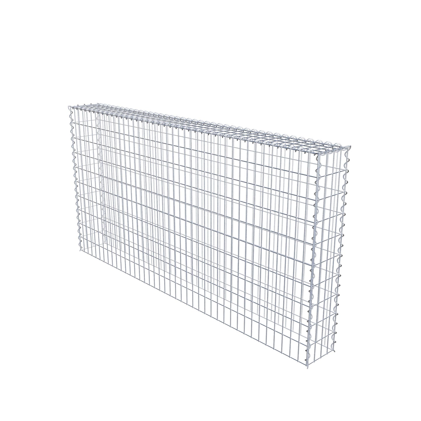 Anbaugabione Typ 3 200 cm x 100 cm x 20 cm (L x H x T), Maschenweite 5 cm x 10 cm, Spirale