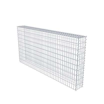 Anbaugabione Typ 3 200 cm x 100 cm x 20 cm (L x H x T), Maschenweite 5 cm x 10 cm, Spirale
