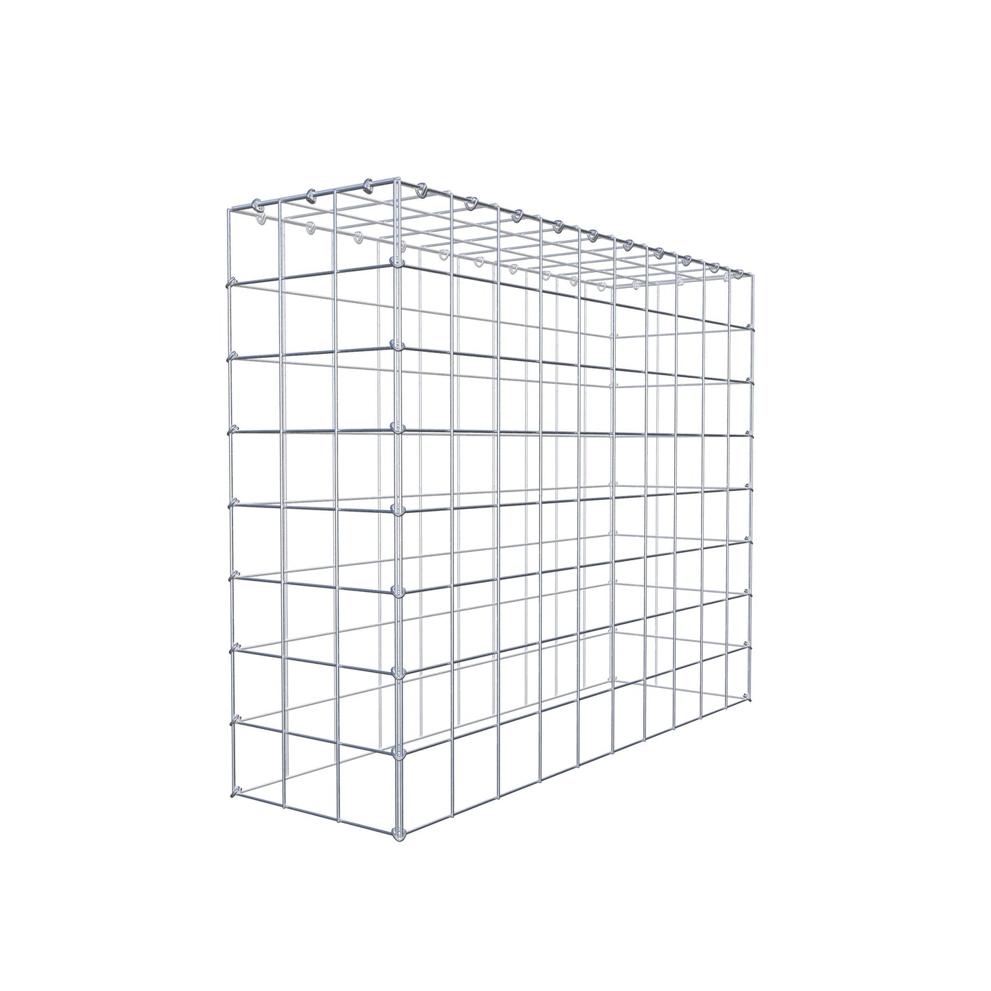 Gabião Tipo 3 100 cm x 80 cm x 30 cm (C x A x P), malhagem 10 cm x 10 cm, anel C