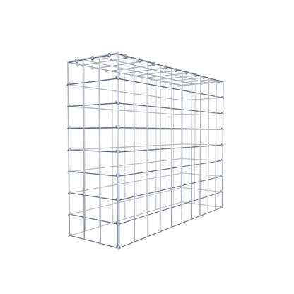 Gabião Tipo 3 100 cm x 80 cm x 30 cm (C x A x P), malhagem 10 cm x 10 cm, anel C
