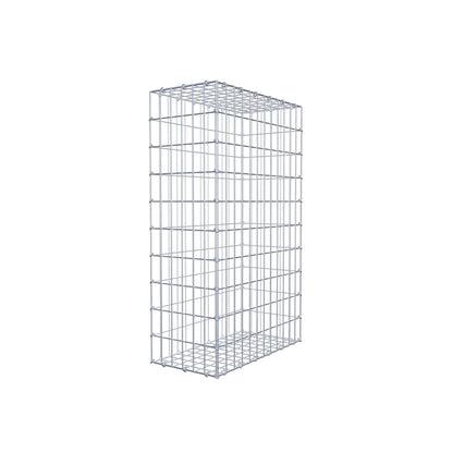 Gabion 100 cm x 60 cm x 30 cm (L x H x P), mailles 5 cm x 10 cm, anneau en C