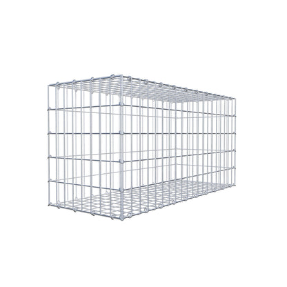 Gabione 100 cm x 50 cm x 40 cm (L x H x T), Maschenweite 5 cm x 10 cm, C-Ring