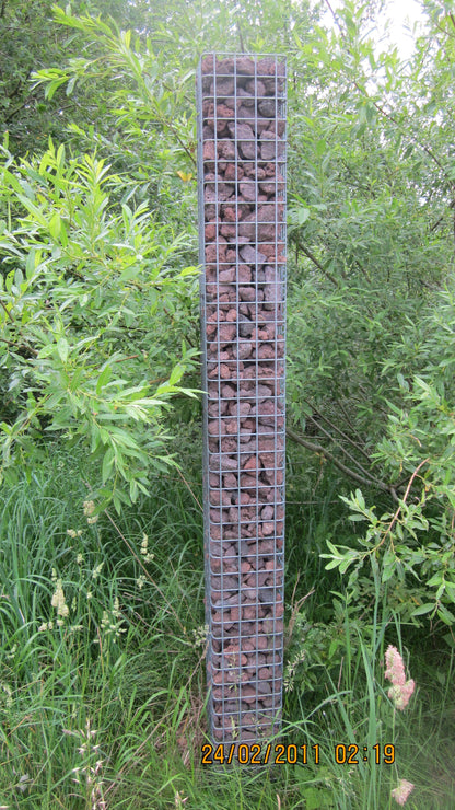 Gabionensäule 17 x 17 cm, MW 5 x 5 cm eckig