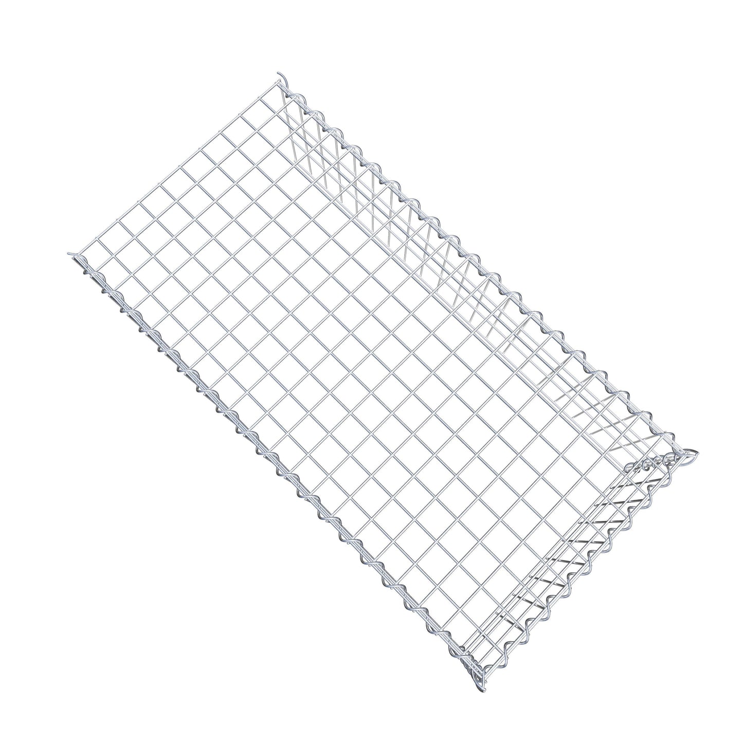 Gavión complementario tipo 4 100 cm x 30 cm x 50 cm (L x A x P), malla 5 cm x 10 cm, espiral