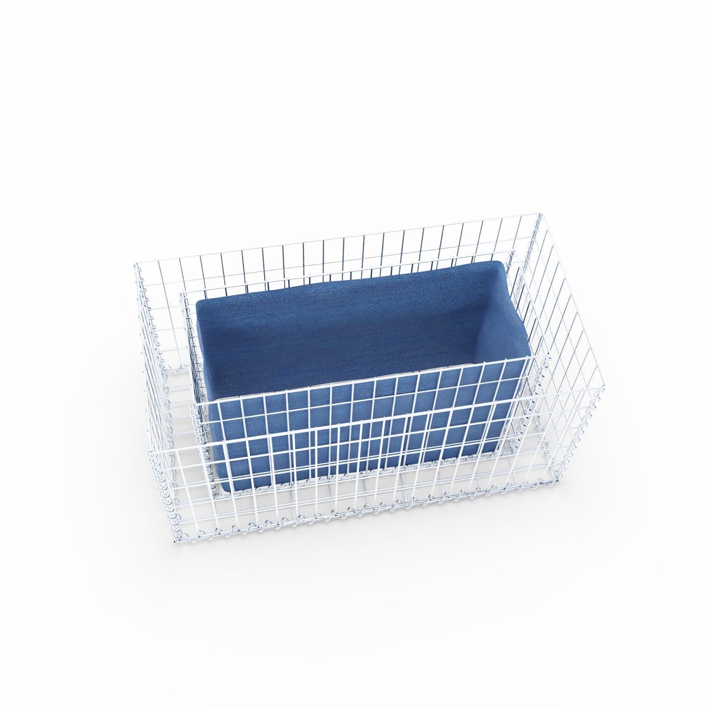 Højbed firkantet 100 cm x 50 cm x 50 cm (L x H x D), maskestørrelse 5 x 10 cm, vægtykkelse 10 cm