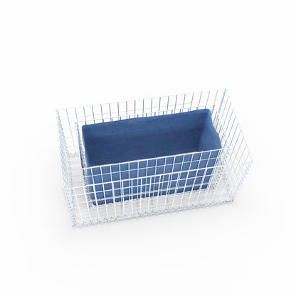 Højbed firkantet 100 cm x 50 cm x 50 cm (L x H x D), maskestørrelse 5 x 10 cm, vægtykkelse 10 cm