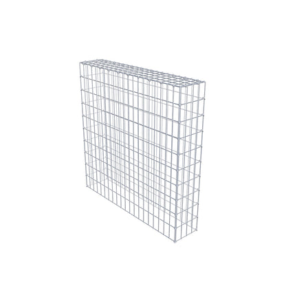 Fourche rapportée type 3 100 cm x 100 cm x 20 cm (L x H x P), mailles 5 cm x 10 cm, anneau C