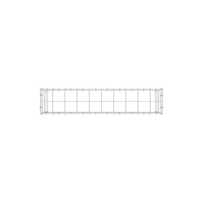 Gabião Tipo 3 100 cm x 40 cm x 20 cm (C x A x P), malhagem 10 cm x 10 cm, anel C