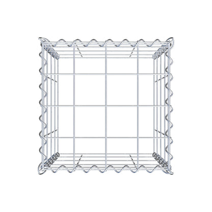 Grown-on gabion type 3 40 cm x 40 cm x 40 cm (L x H x D), mesh size 10 cm x 10 cm, spiral