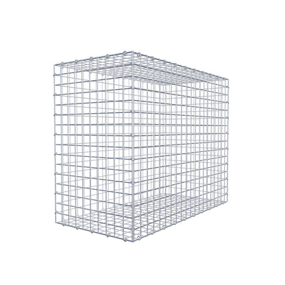 Gabion 100 cm x 80 cm x 50 cm (L x H x D), mesh size 5 cm x 5 cm, C-ring