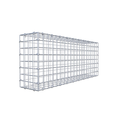 Gabion 100 cm x 40 cm x 20 cm (L x H x D), mesh size 5 cm x 5 cm, C-ring
