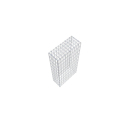 Schanskorf 100 cm x 20 cm x 50 cm (L x H x D), maaswijdte 5 cm x 10 cm, C-ring