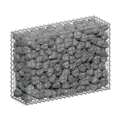 Gabion 100 cm x 70 cm x 30 cm (L x H x P), mailles 5 cm x 5 cm, spirale