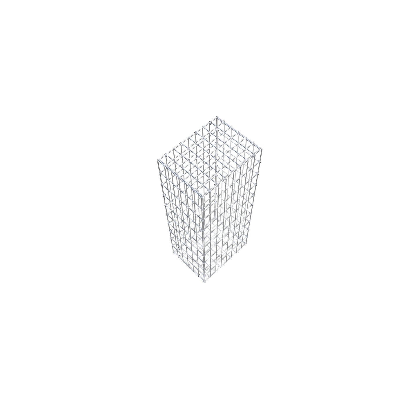 Gabion 100 cm x 30 cm x 40 cm (L x H x D), maskestørrelse 5 cm x 10 cm, C-ring