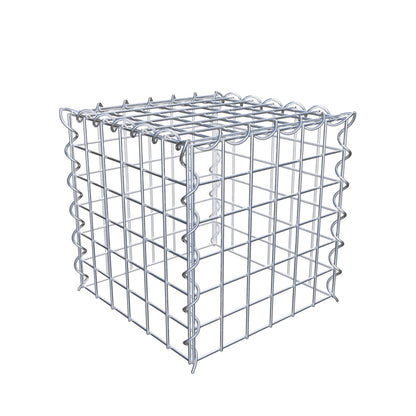 Anbaugabione Typ 3 30 cm x 30 cm x 30 cm (L x H x T), Maschenweite 5 cm x 5 cm, Spirale