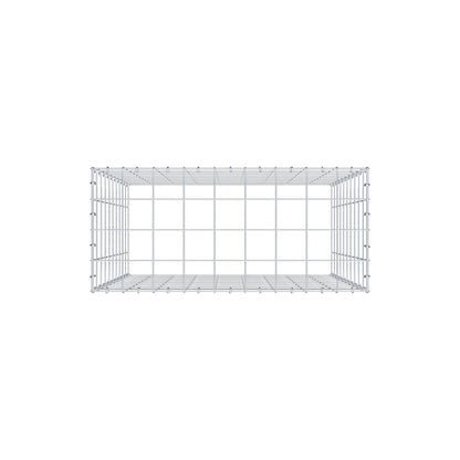 Fourche rapportée type 3 100 cm x 90 cm x 40 cm (L x H x P), mailles 10 cm x 10 cm, anneau C