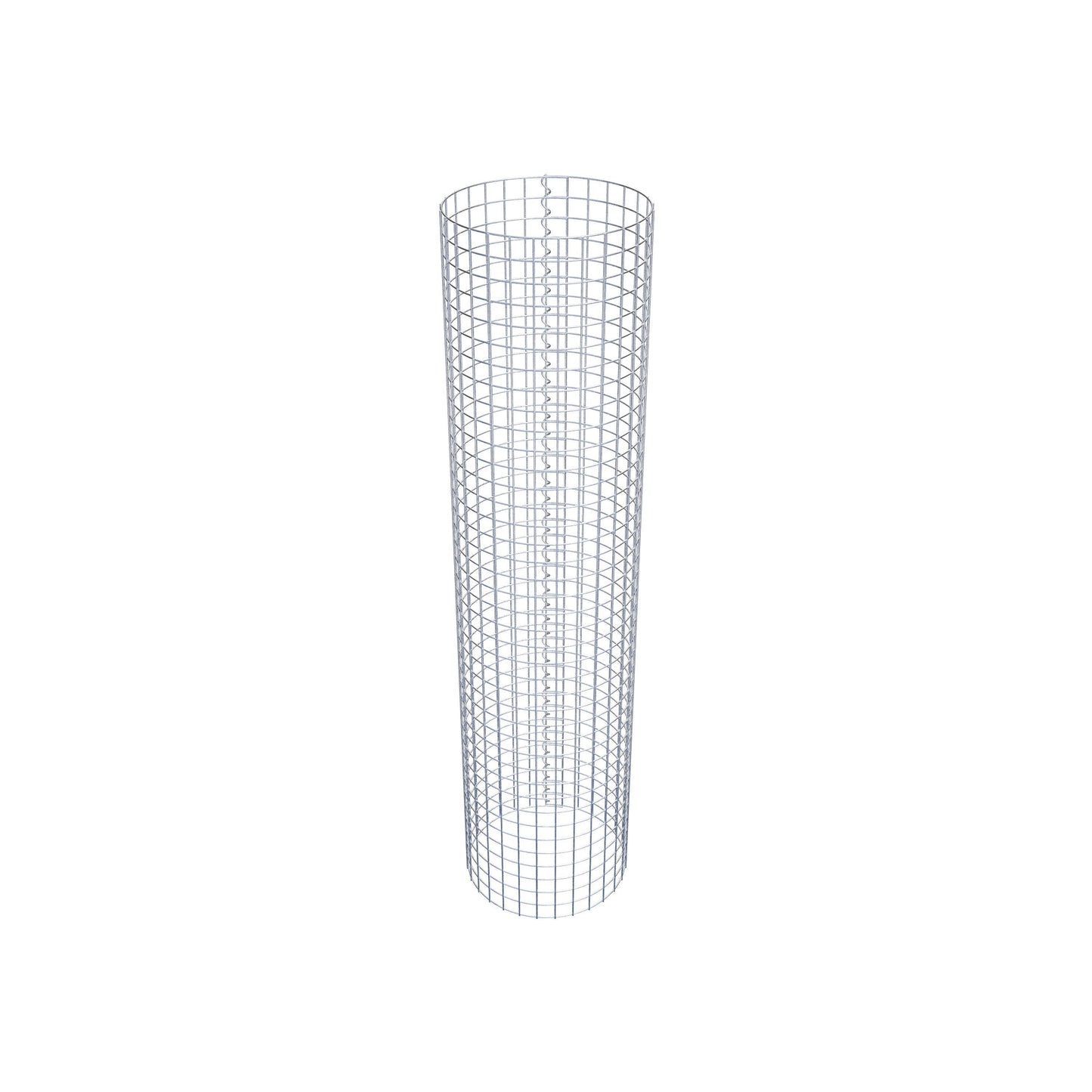 Gabionpelare rund 47 cm diameter, 200 cm höjd, maskstorlek 5 cm x 5 cm