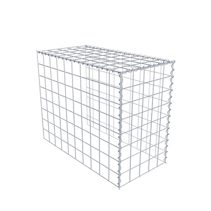 Gabbione aggiuntivo tipo 4 100 cm x 80 cm x 50 cm (L x H x P), maglia 10 cm x 10 cm, spirale